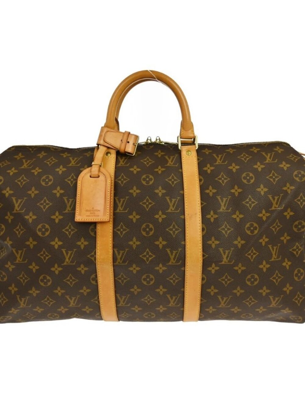 Best08 LOUIS VUITTON KEEPALL 50 TRAVEL HANDBAG MONOGRAM M41426 SP0940 RQ04794